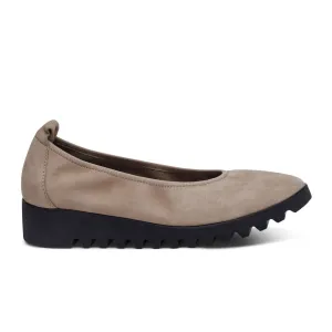 Aetrex Brianna Ballet Flat (Women) - Taupe