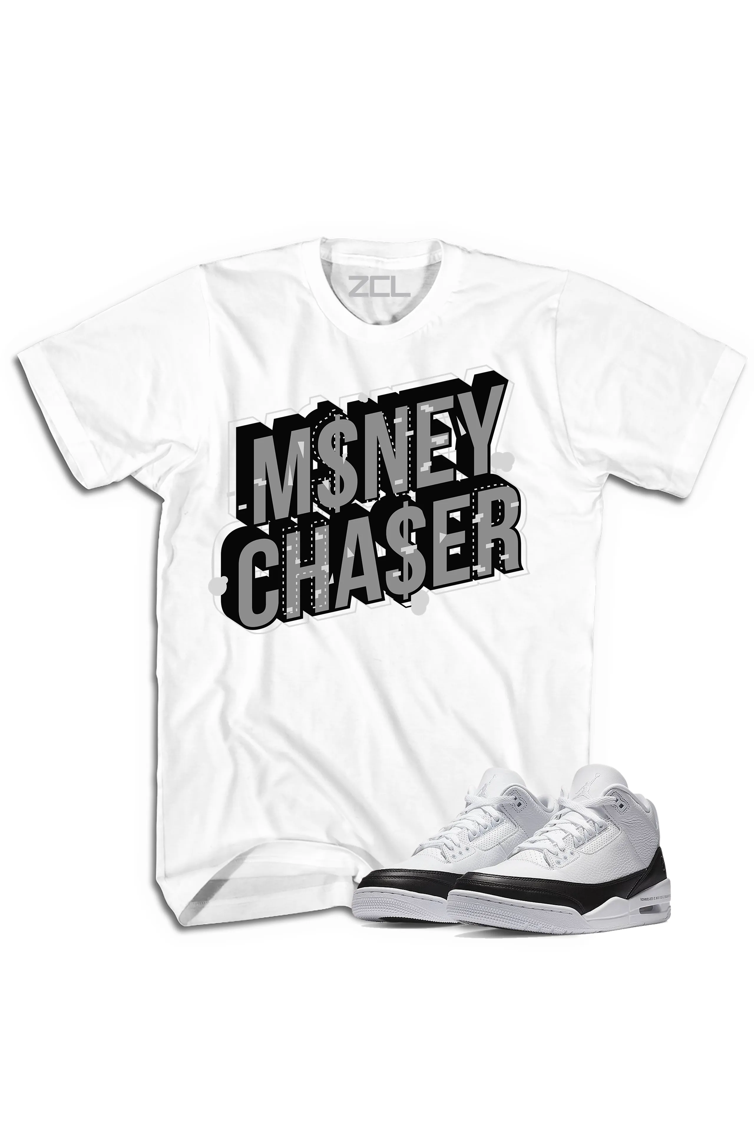 Air Jordan 3 "Money Chaser" Tee (Fragment)