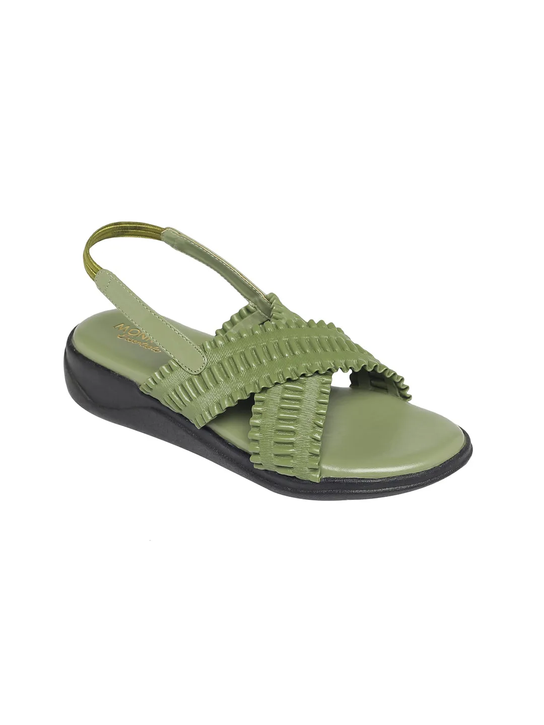 Aliza Olive Flats