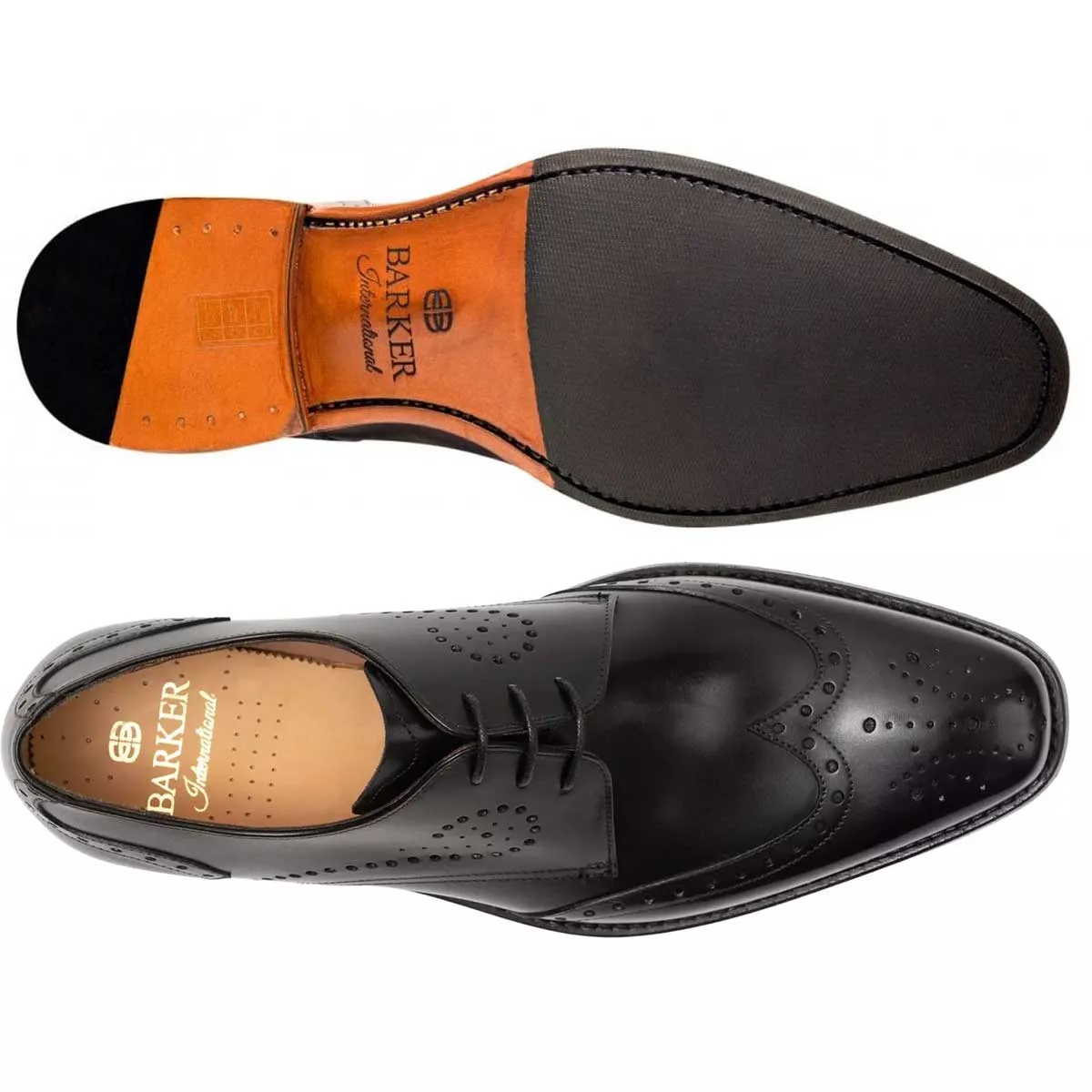 BARKER George Shoes - Mens - Black Calf