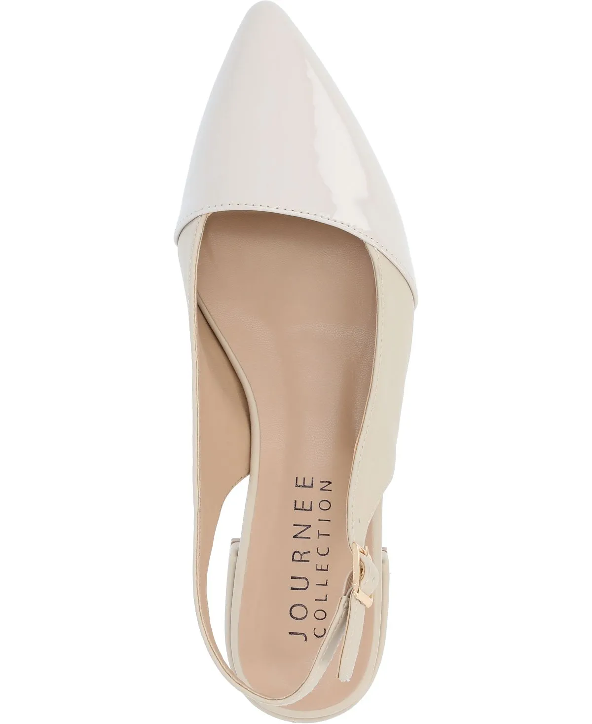 Bertie Journee Collection Women's Two-Tone Flats