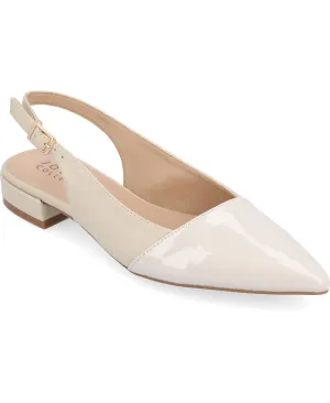 Bertie Journee Collection Women's Two-Tone Flats