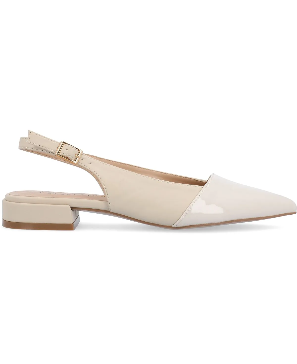 Bertie Journee Collection Women's Two-Tone Flats