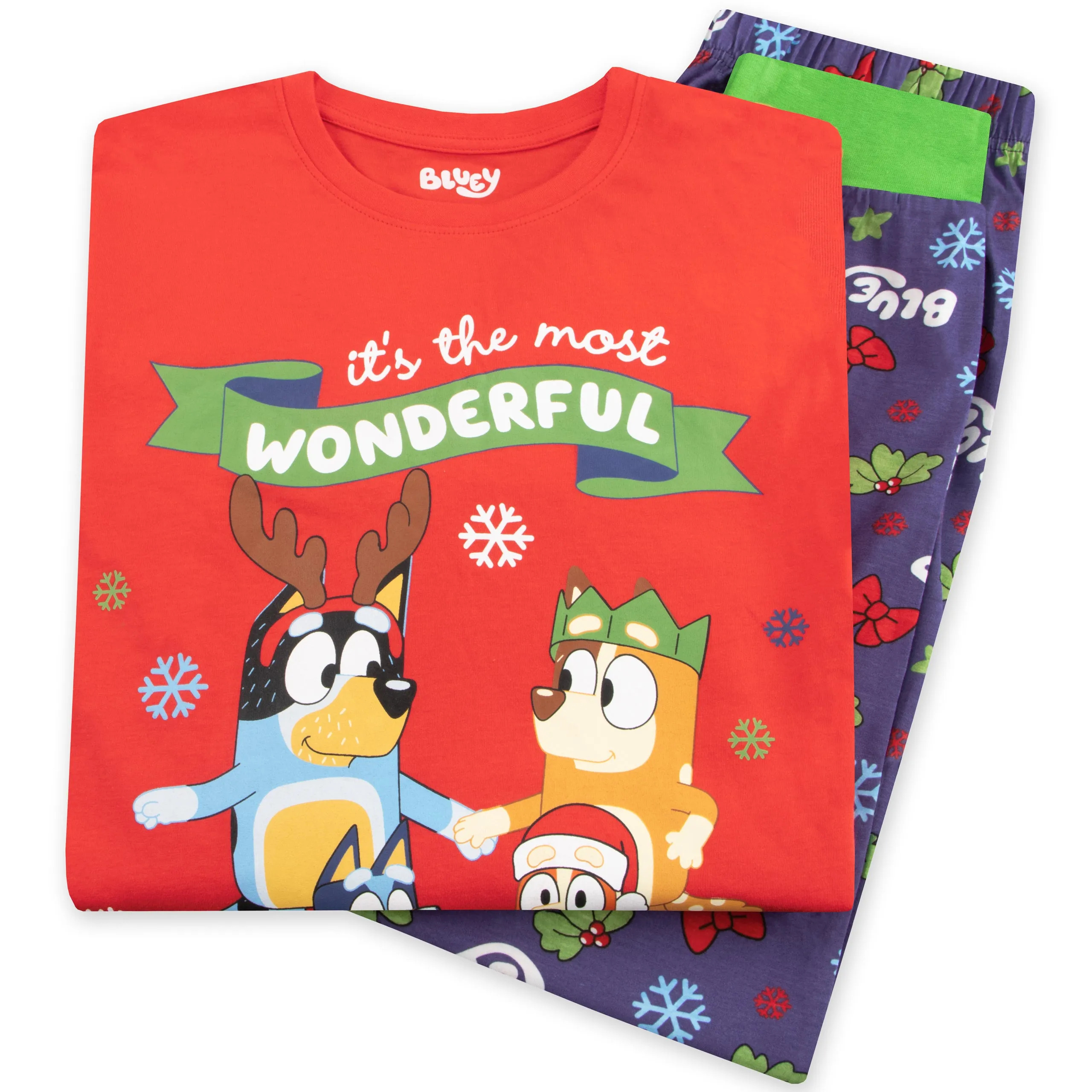 Bluey Womens Christmas Pyjamas