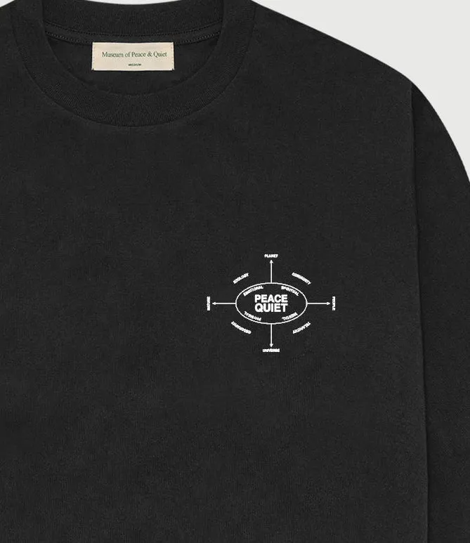 Circle of Life LS T-shirt - Black