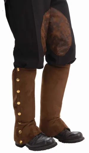 Costume Steampunk Spats Brown