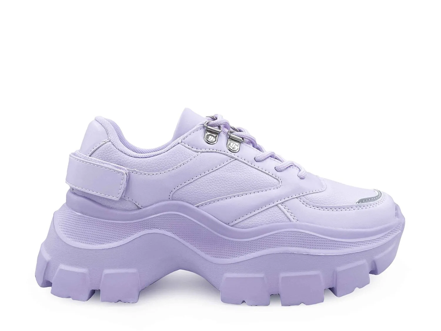 Damian BERNESS platform sneakers, lavender