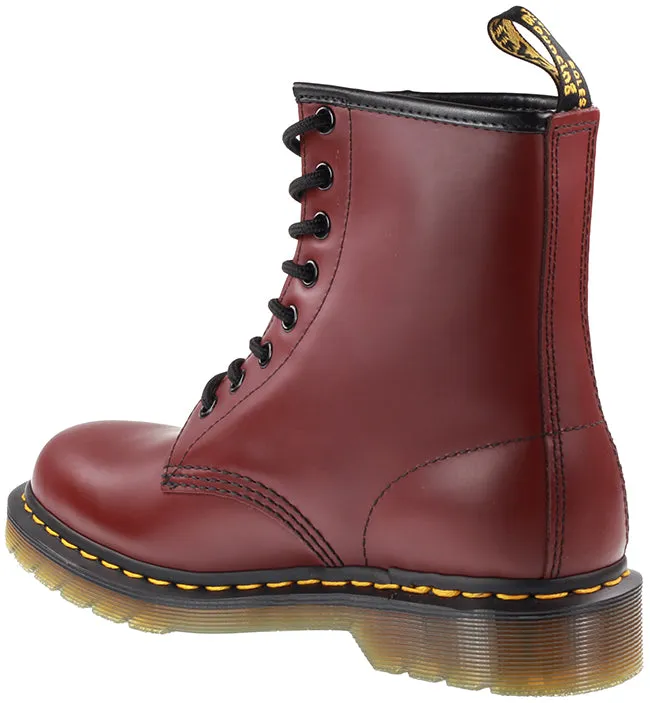 Dr Martens Womens Shoes 1460 Smooth Cherry Red