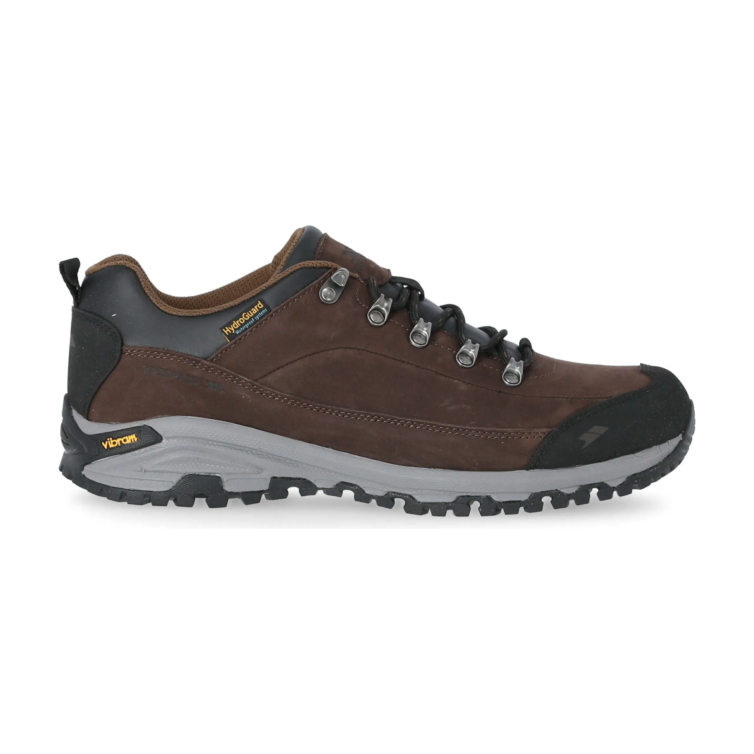 Falark Men's Vibram Walking Shoes - Dark Earth