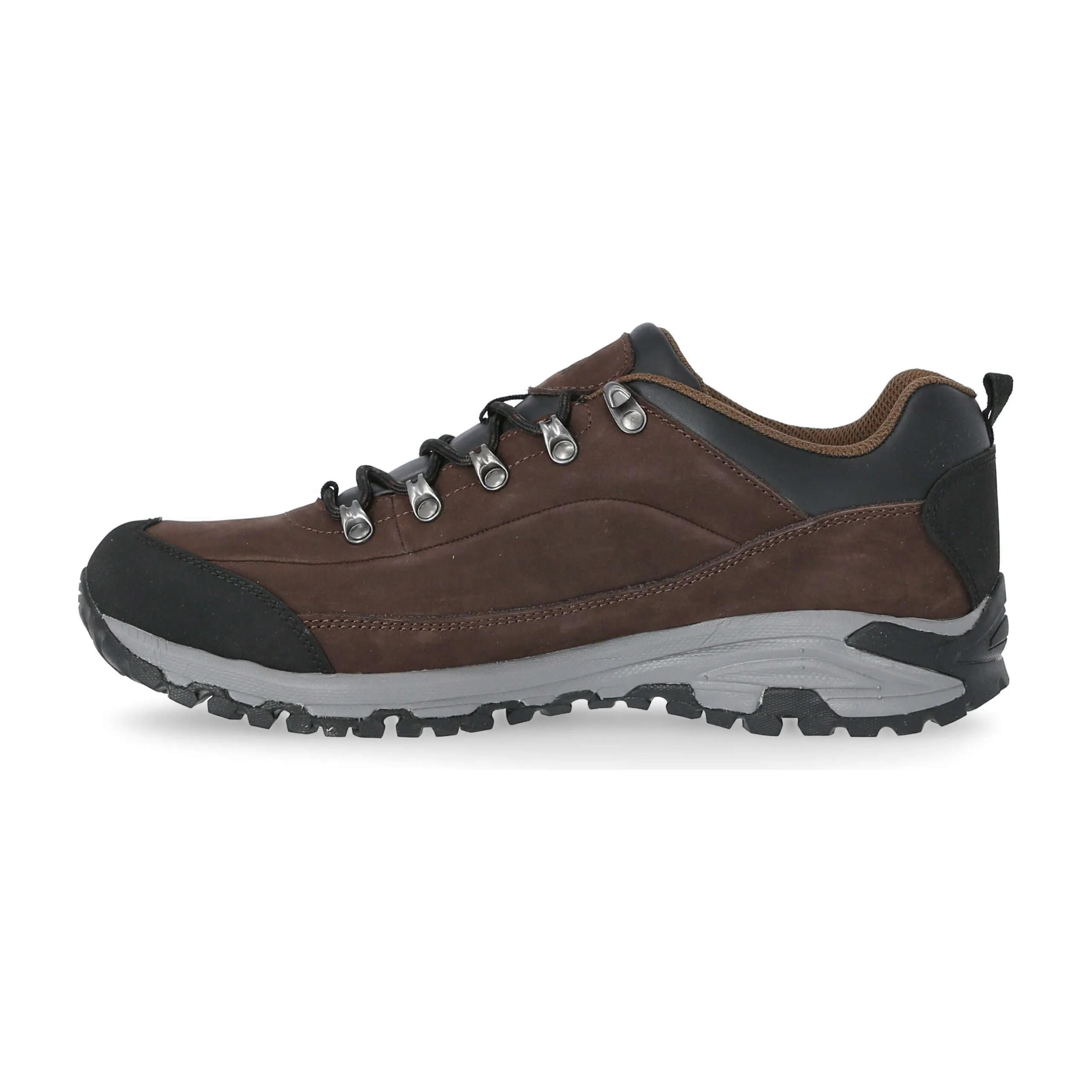 Falark Men's Vibram Walking Shoes - Dark Earth