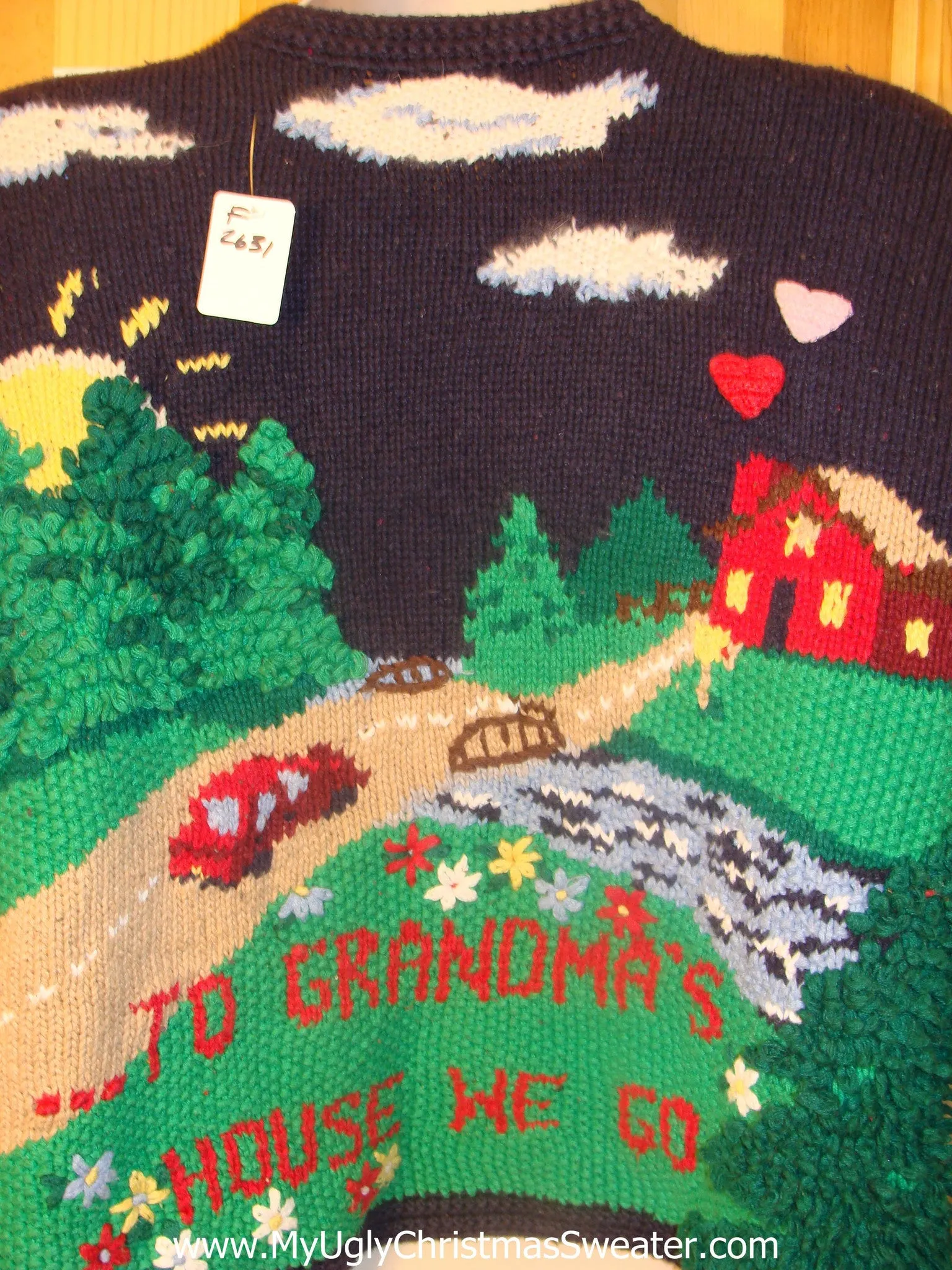 Gift for Grandma Best Funny Christmas Sweater