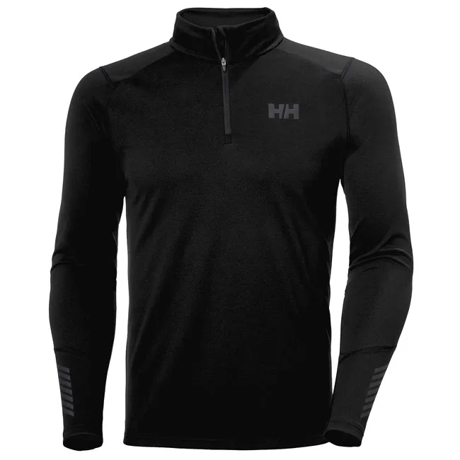 Helly Hansen Mens Lifa Active Half Zip Black