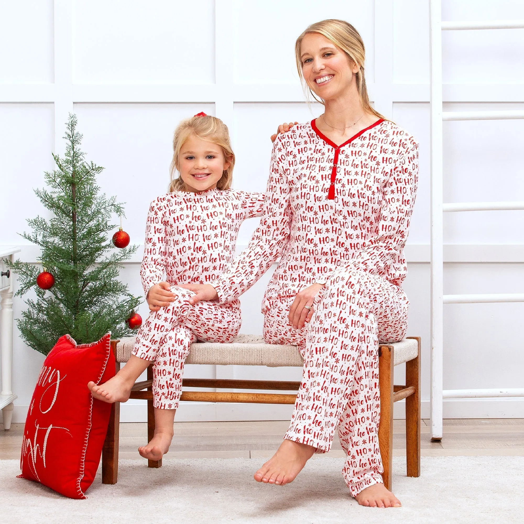 Ho-ho-ho Bamboo Women's Pajama Set