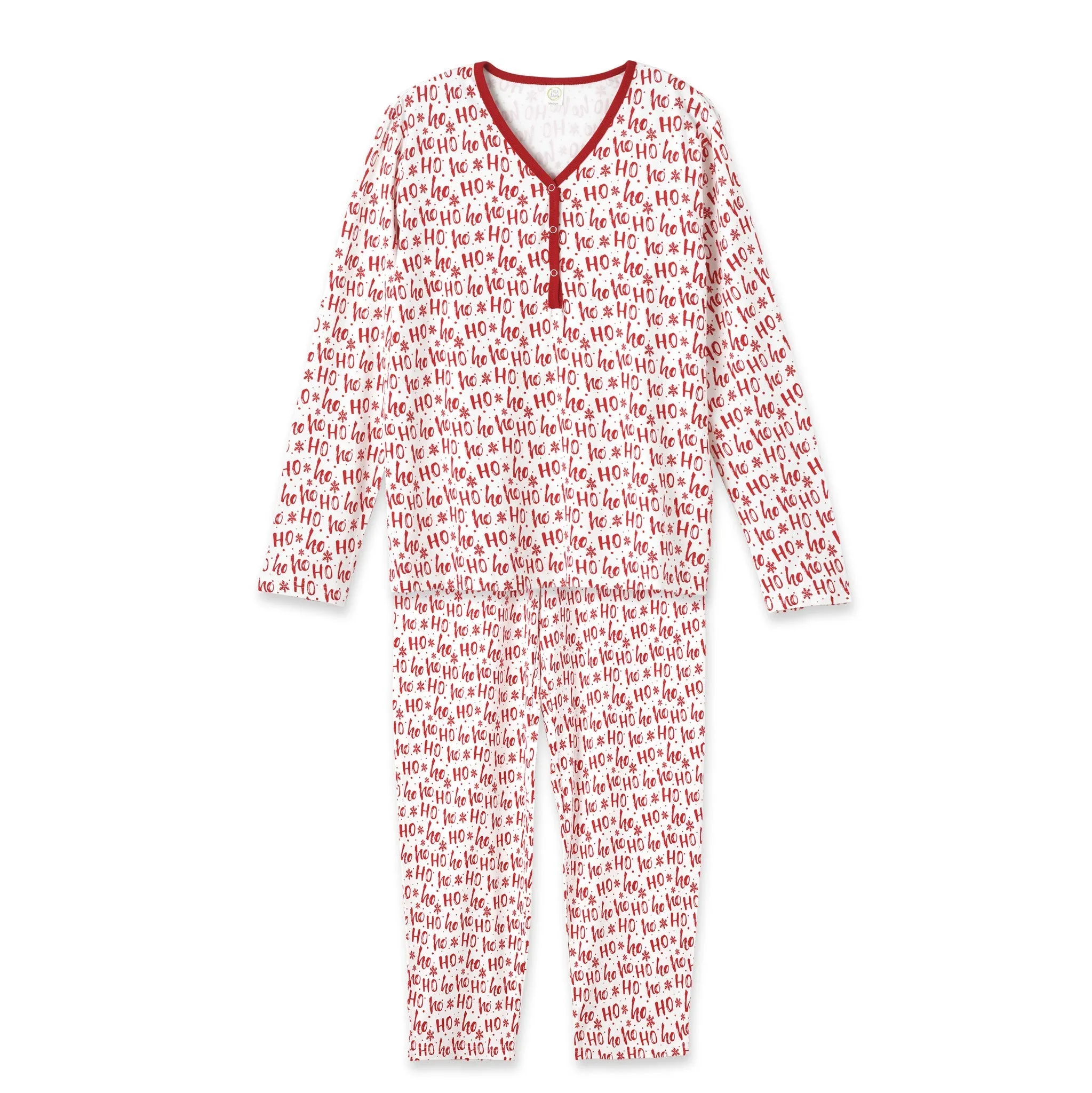 Ho-ho-ho Bamboo Women's Pajama Set