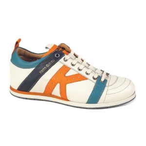 Kamo-Gutsu TIFO 042 Low Sneaker (Men) - White/Ice/Orange