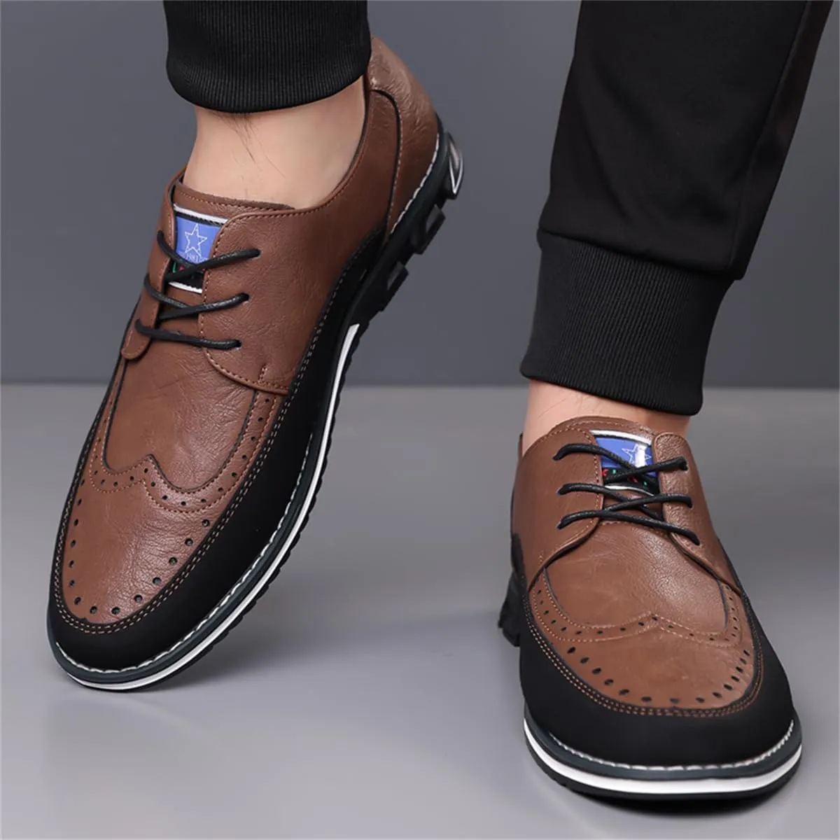 Men's Casual Dress Oxfords Shoes