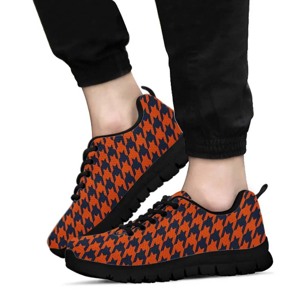 Mesh Sneaker_Navy on Orange_C_HT Pattern