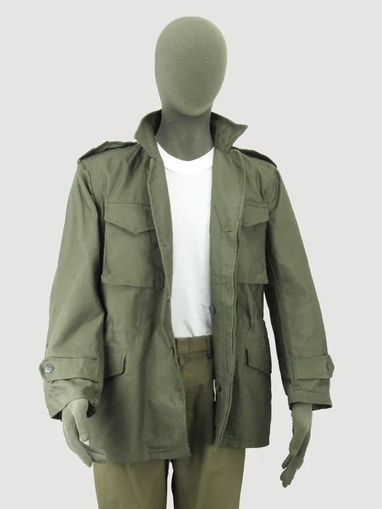 NATO Olive Combat Jacket, similar to WWII GI's jacket – M43 Style - button type