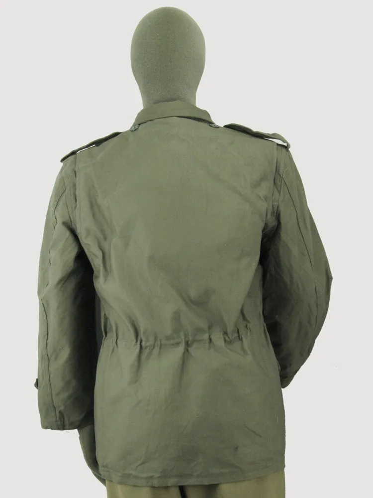 NATO Olive Combat Jacket, similar to WWII GI's jacket – M43 Style - button type