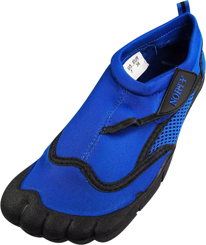 Norty - Young Mens Skeletoe Aqua Wave Water Shoe - Runs 1 Size Small