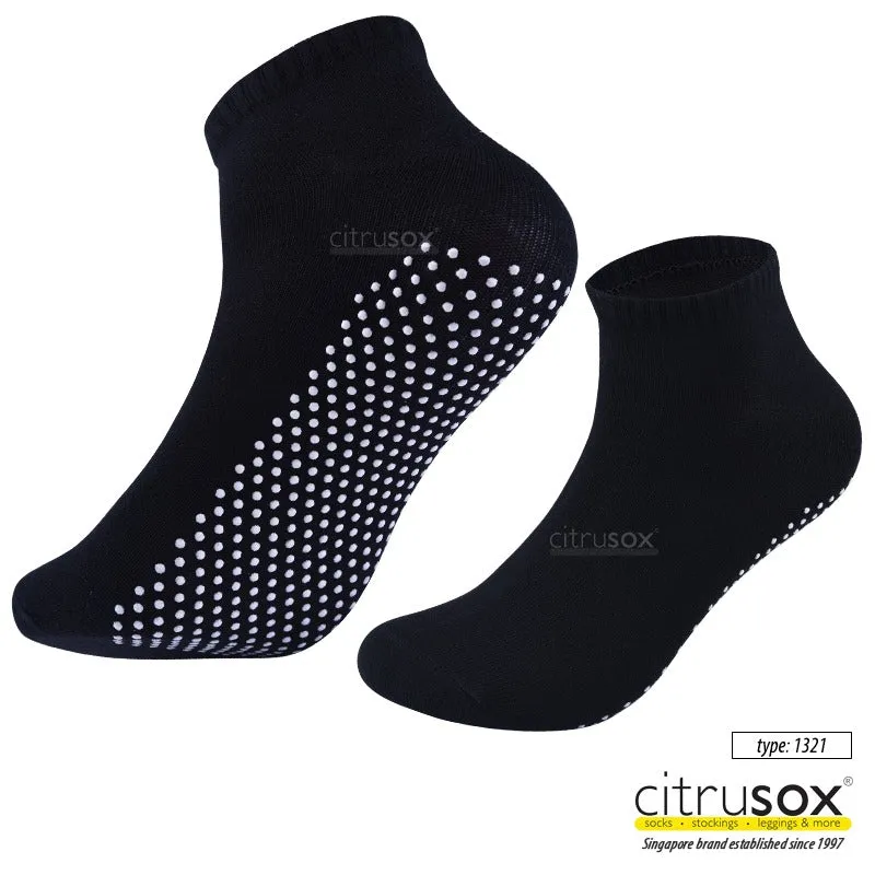 Plus-Size Anti-Skid Grip Ankle Socks