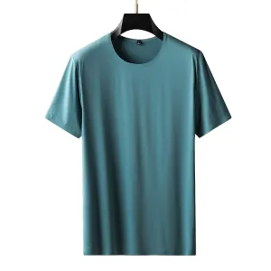 Pologize™ Solid Round Neck T-Shirt