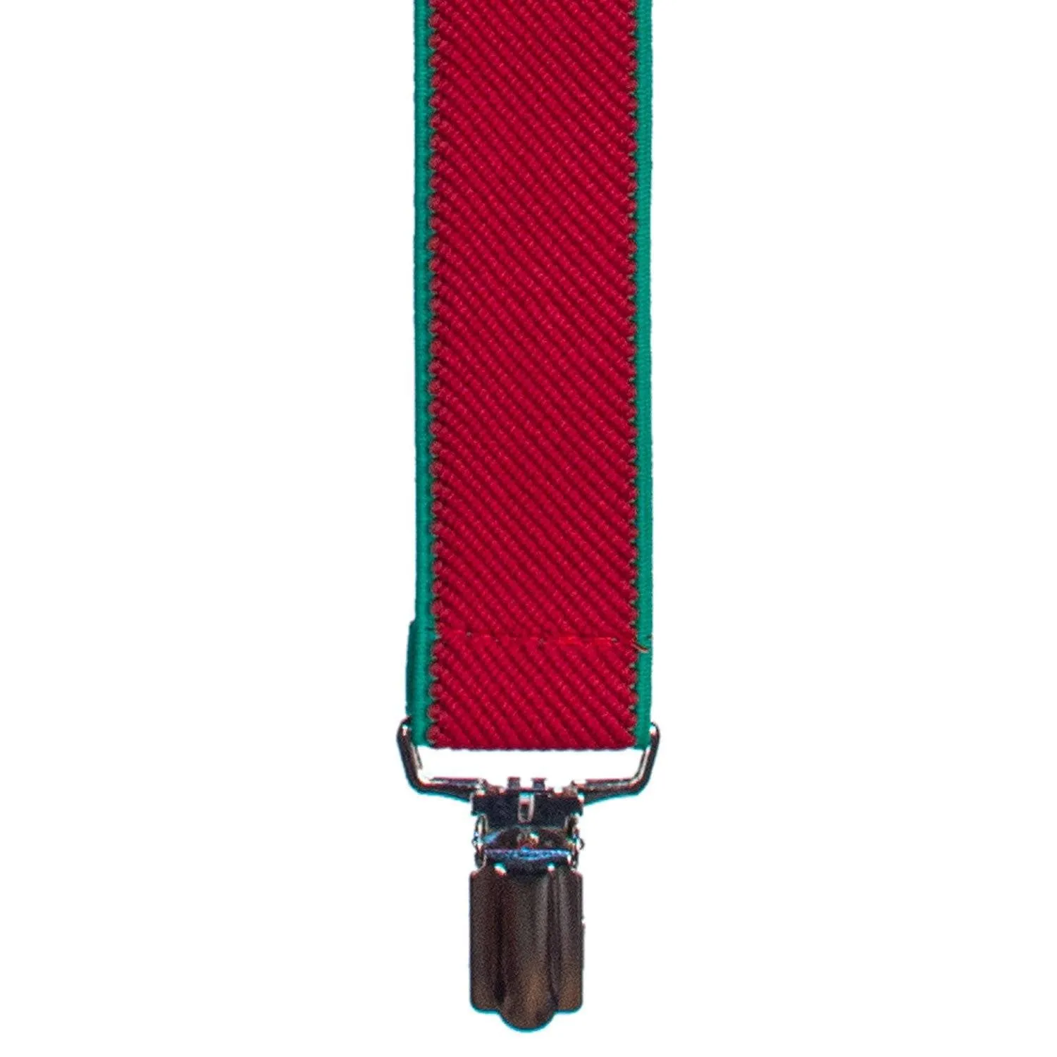 Red-Green Slim Suspenders