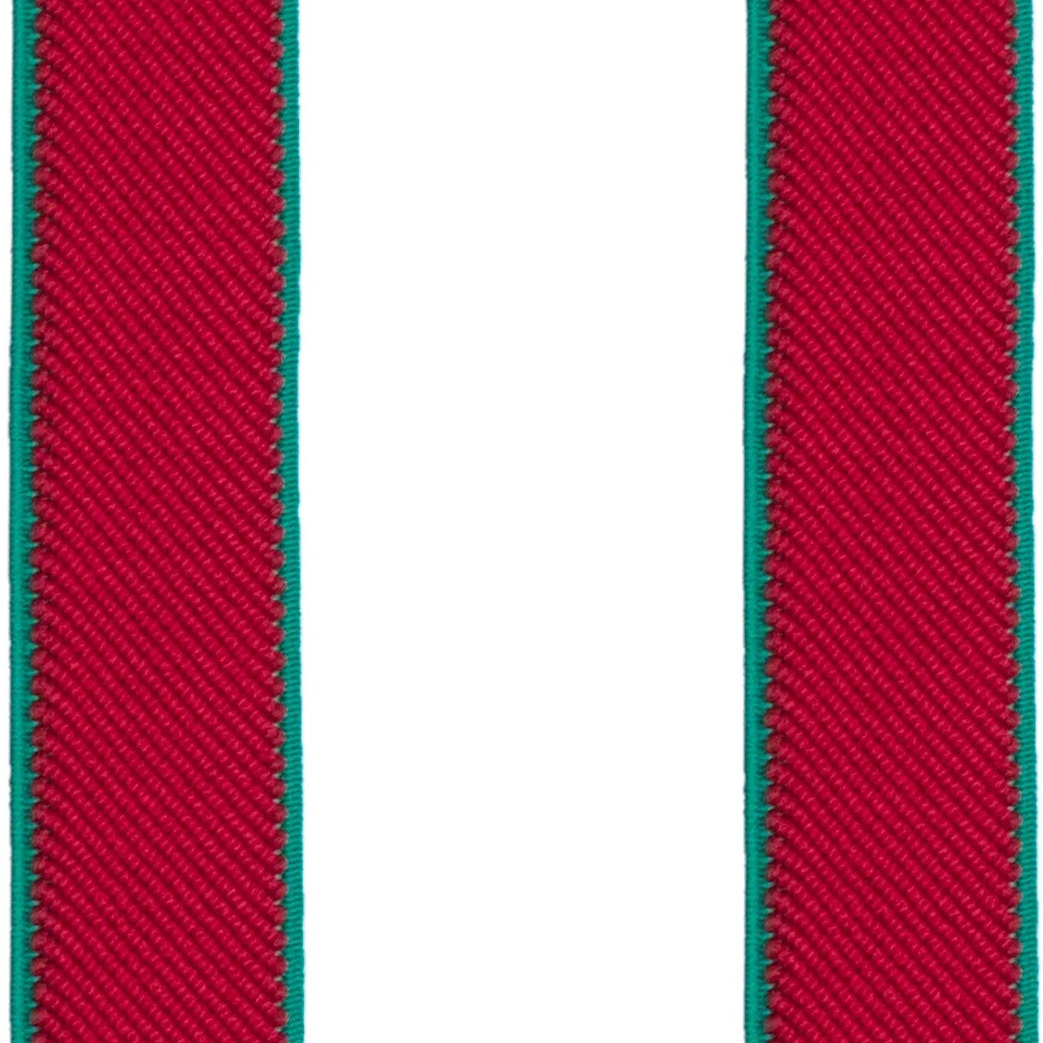 Red-Green Slim Suspenders