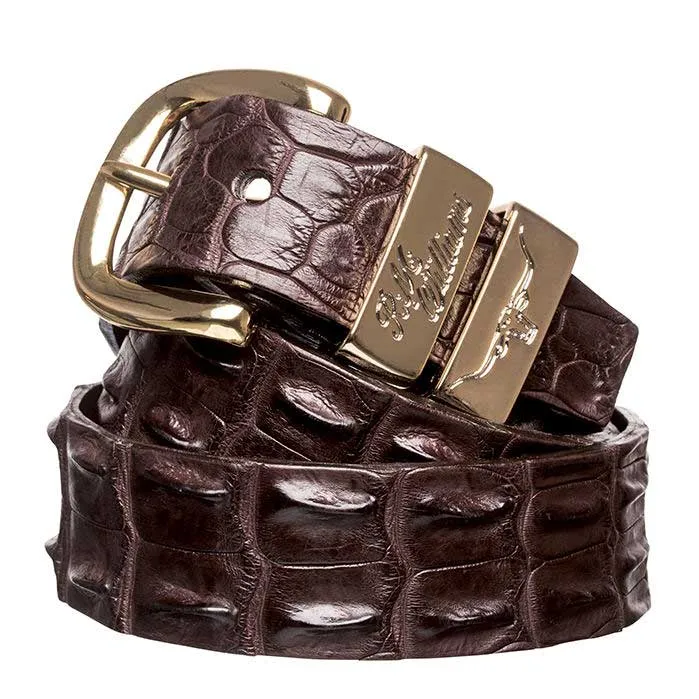 RM WILLIAMS Saltwater Crocodile Belt - Men's 1.5" - Chestnut