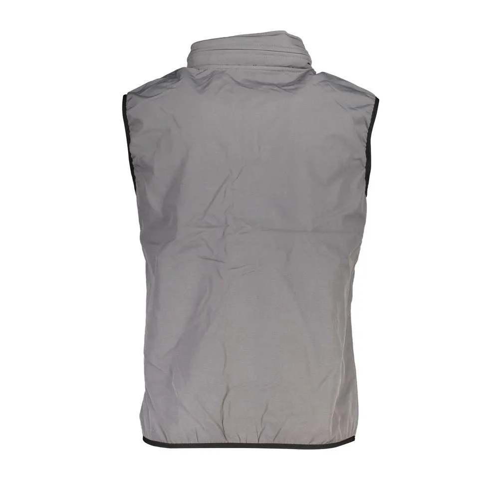 Scuola Nautica Gray Polyester Jacket VEST