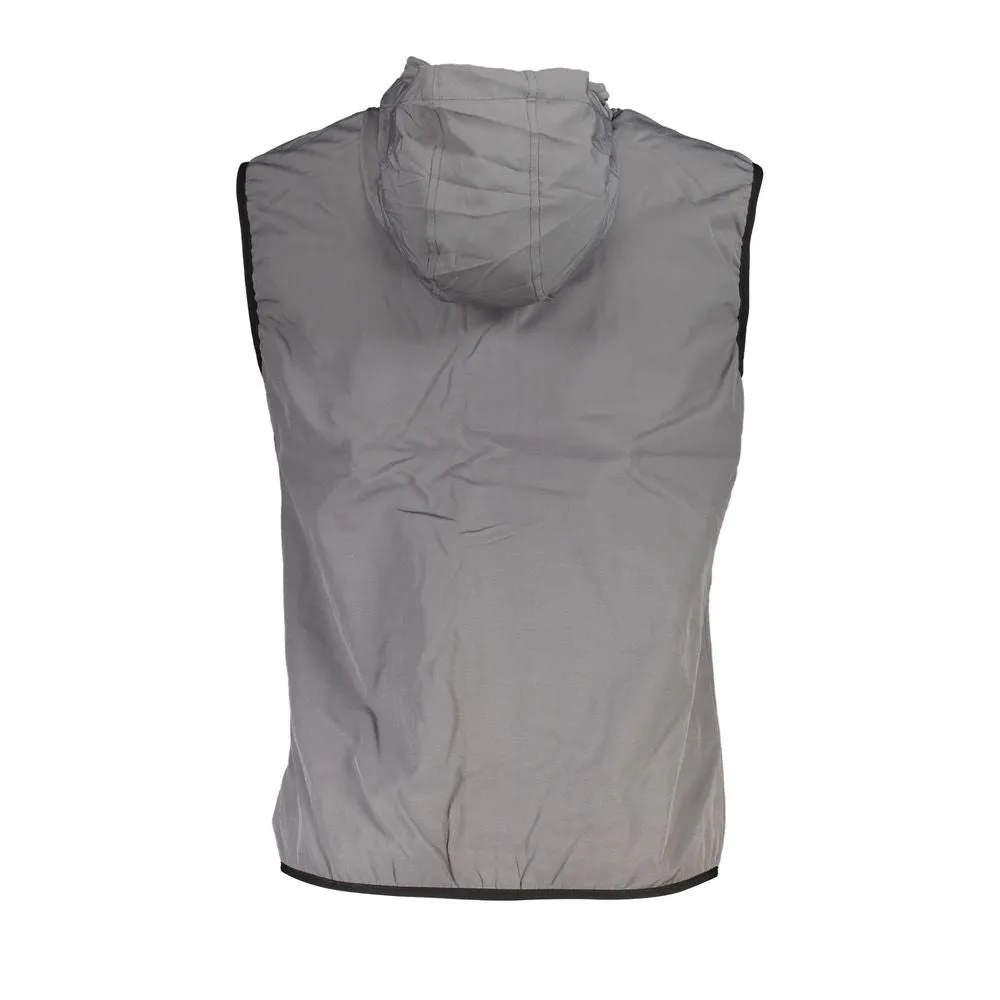 Scuola Nautica Gray Polyester Jacket VEST