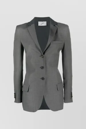 Slim-fitting hybrid tailored jacket