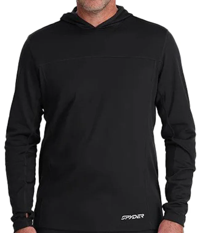 Spyder Mens Charger Hoodie Black