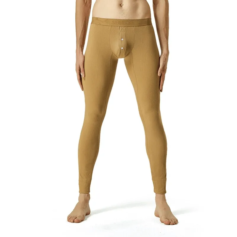 Tight-fitting Elastic Thermal Pants for Men / Thermal Underwear - SF1384