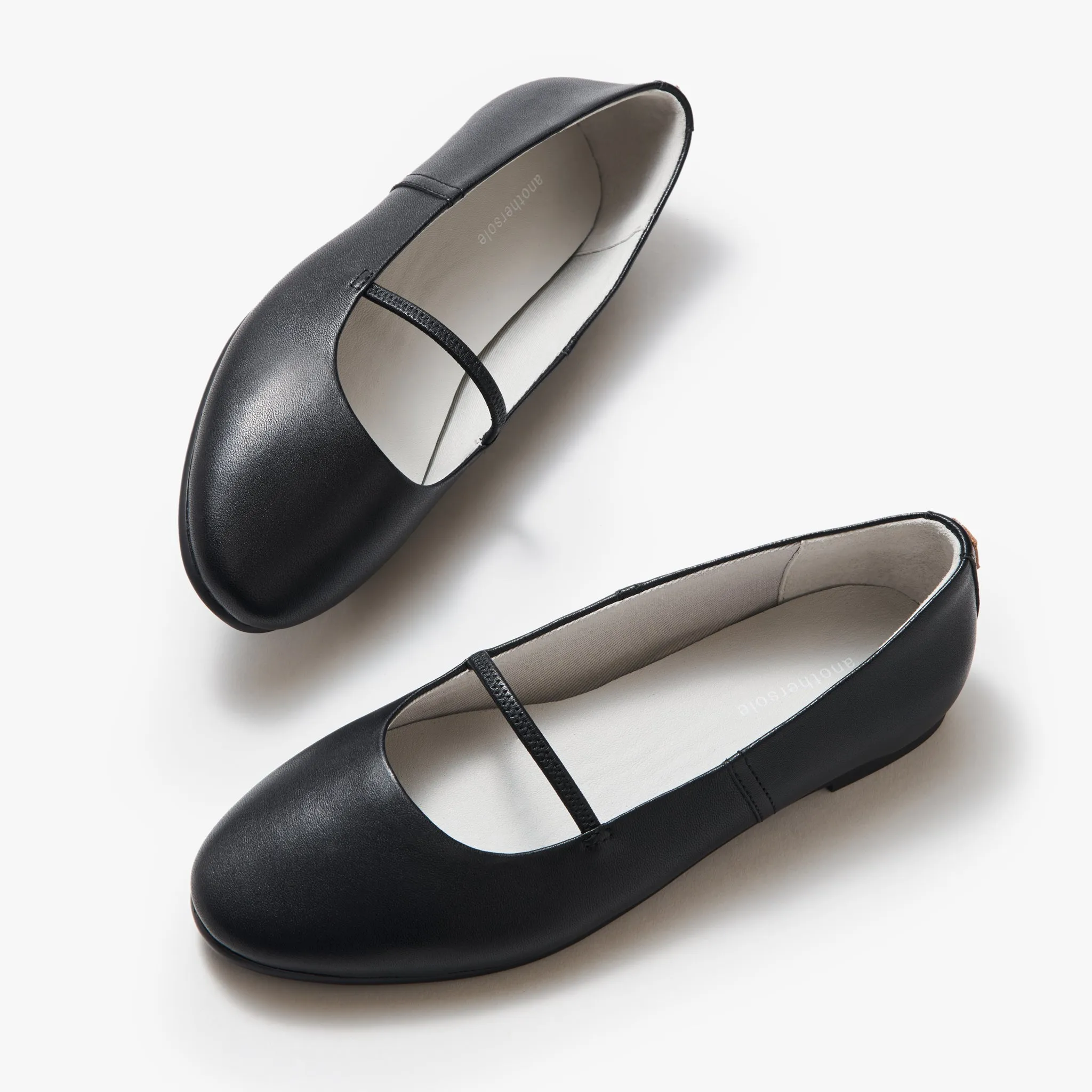 Travel Flats - Black