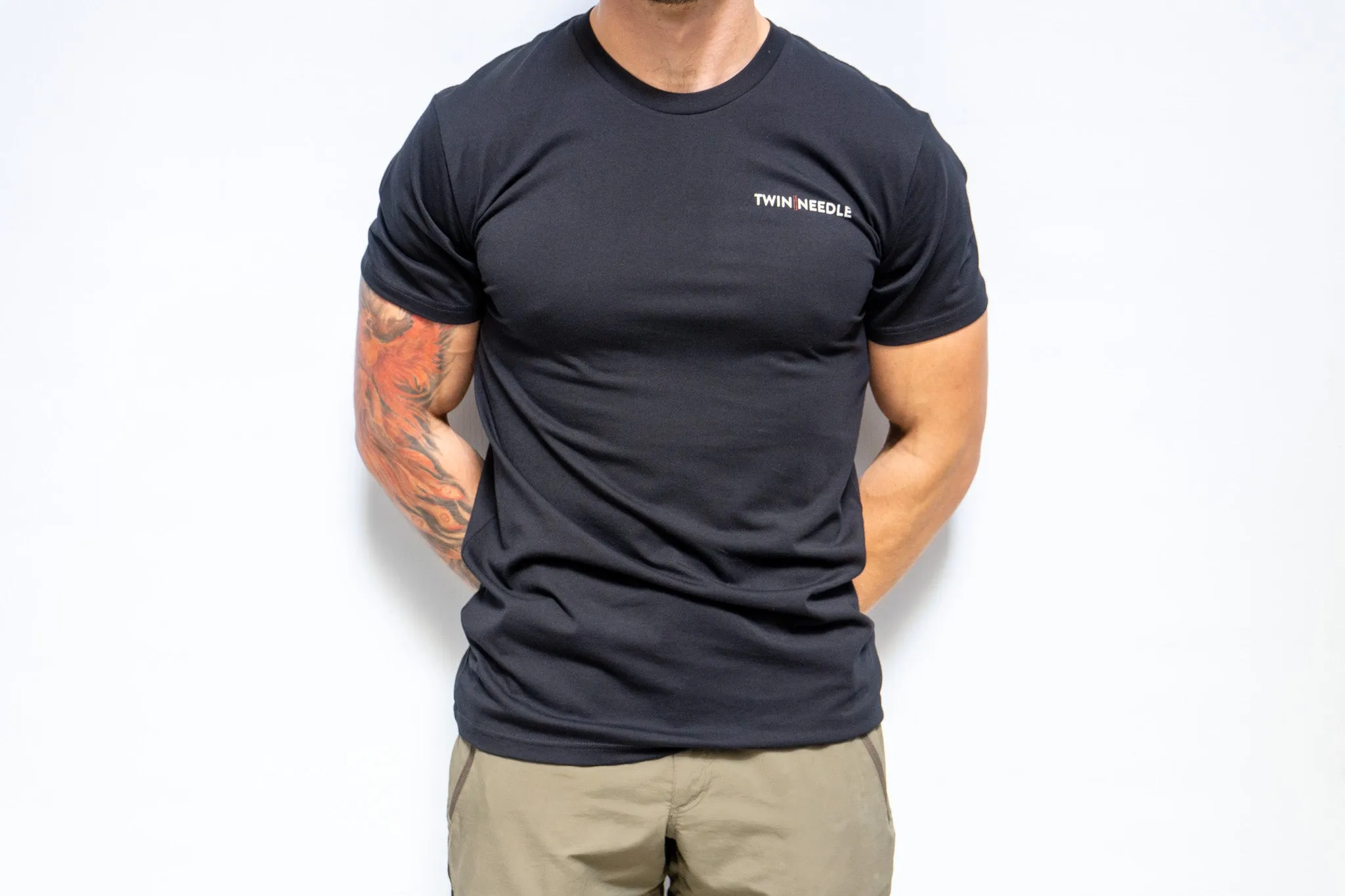 Twinneedle Mens T-Shirt