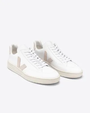 V-12 Leather - Extra White/Sable