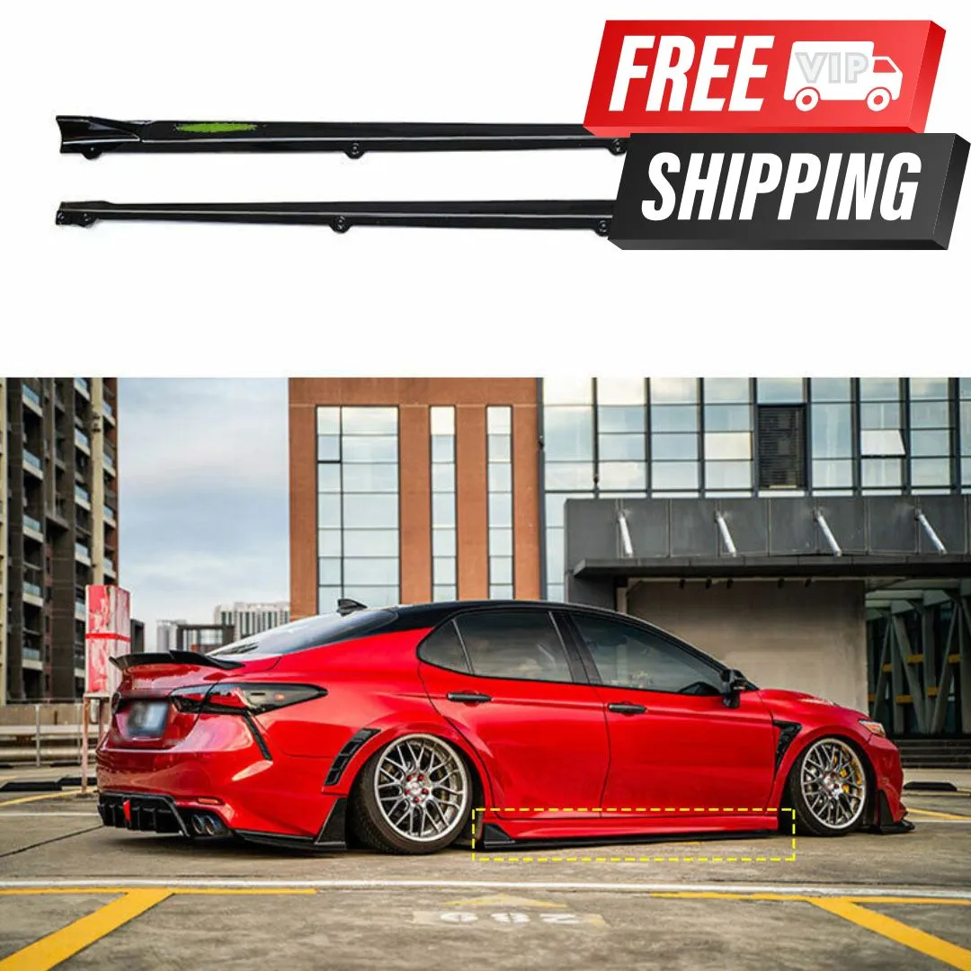 Yofer V2 Side Skirts for 2018-2024 Toyota Camry Compatible - VIP Price Free Shipping Item